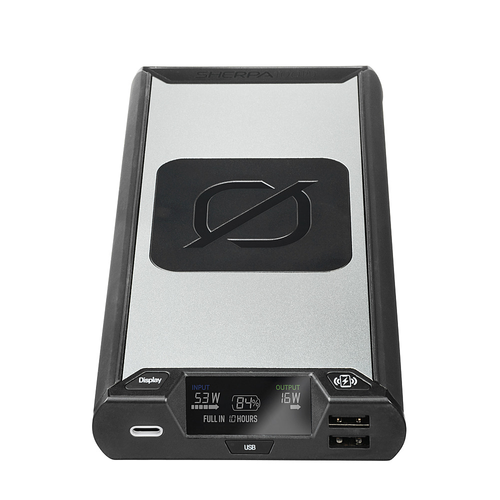 Goal Zero - Sherpa 100 PD Portable Power Bank - Silver