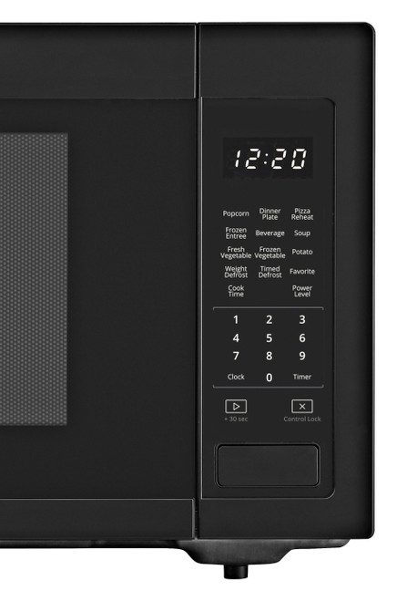 Whirlpool - 1.6 Cu. Ft. Microwave with Sensor Cooking - Black