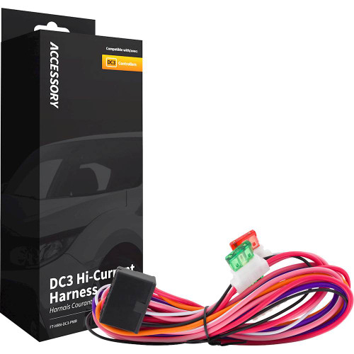 Compustar - High-Current Hardwire Harness for Most Vehicles - Black