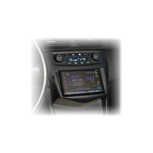 PAC - Radio Replacement Kit with Integrated Climate and Steering Wheel Controls for 2003-2007 Honda Accord - Black