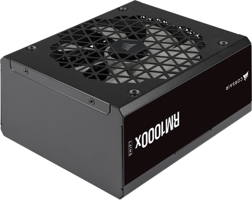 CORSAIR - RMx Shift Series RM1000x 80 Plus Gold Fully Modular ATX Power Supply with Modular Side Interface - Black