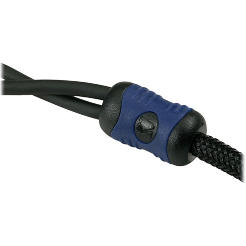 KICKER - Q-Series Interconnects 19.7' Audio RCA Cable - Black/Blue