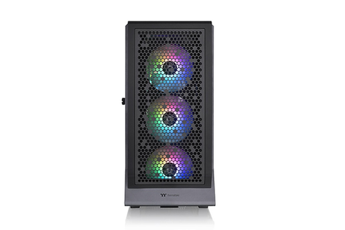 Thermaltake - Ceres 500 TG ARGB ATX Mid Tower Case - Black