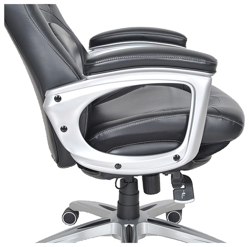 Serta - Back in Motion Health & Wellness Executive Chair - Black