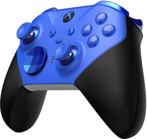 Microsoft - Elite Series 2 Core Wireless Controller for Xbox Series X, Xbox Series S, Xbox One, and Windows PCs - Blue