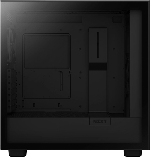NZXT - H7 Flow RGB ATX Mid-Tower Case with RGB Fans - Black