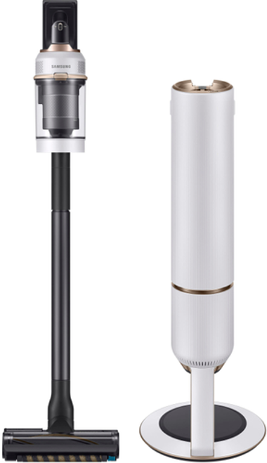 Samsung - Bespoke Jet™ Cordless Stick Vacuum with All-in-One Clean Station - Misty White