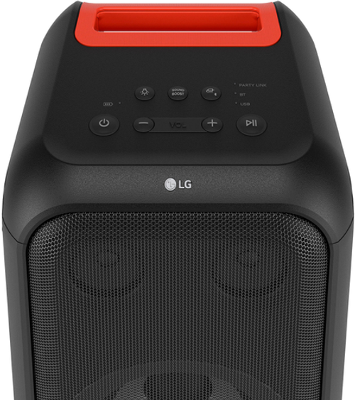 LG - XBOOM XL5 Portable Tower Speaker with LED Lighting - Black