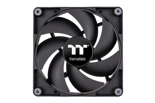 Thermaltake - CT 120 Case Cooling 120mm Fan Kit Daisy-Chain Design 2-Pack - Black