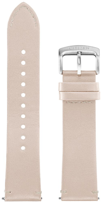 Leather Band for Citizen CZ Smartwatch 22mm - Pink