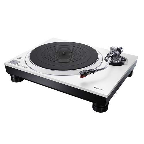 Technics - SL-1500C Semi-automatic direct direct drive turntable with built-in phono preamp - White