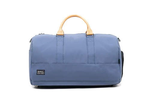 PKG - Bishop 42L Recycled Duffle Bag - Blue/Light Tan