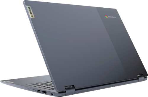 Lenovo - Flex 3 Chromebook 15.6" FHD Touch-Screen Laptop - Pentium Silver N6000 - 8GB Memory - 64GB eMMC - Abyss Blue