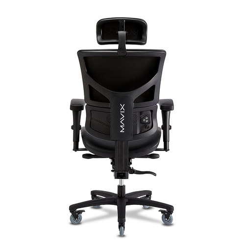 X-Chair - M9 Wide Seat M-Foam Gaming Chair with Headrest - Black/Glacier