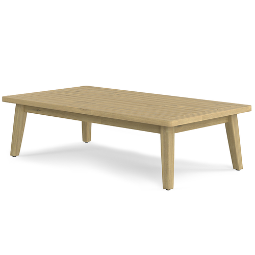 Simpli Home - Palmetto Outdoor Coffee Table - Light Teak