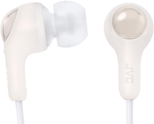JVC - Gumy Connect Wired Headphones with USB-C Connector - White