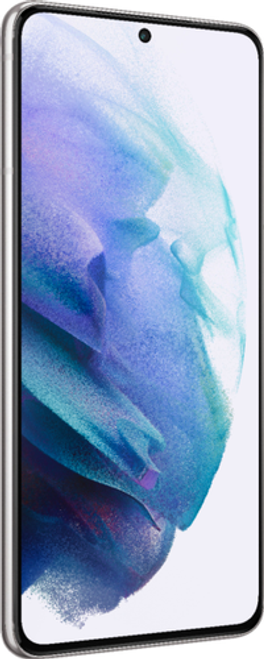 Samsung - Geek Squad Certified Refurbished Galaxy S21 5G 128GB (Unlocked) - Phantom White