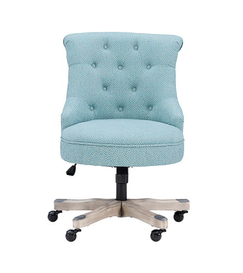 Linon Home Décor - Scotmar Office Chair - Light Blue