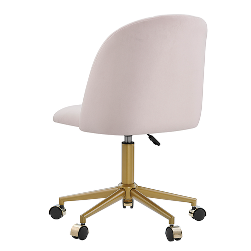 Linon Home Décor - Andrea Desk Chair, Blush - Pink