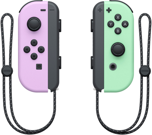 Nintendo - Joy-Con (L)/(R) - Pastel Purple/ Pastel Green