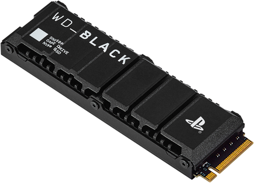 WD - BLACK SN850P 1TB Internal SSD PCIe Gen 4 x4 Officially Licensed for PS5 with Heatsink