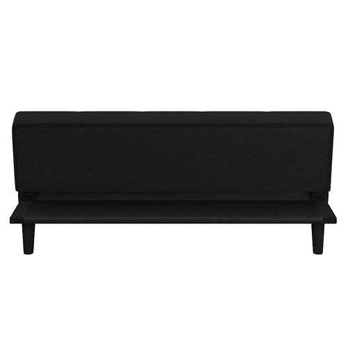 Serta Lori 3-Seat Multi-function Upholstery Fabric Sofa - Black
