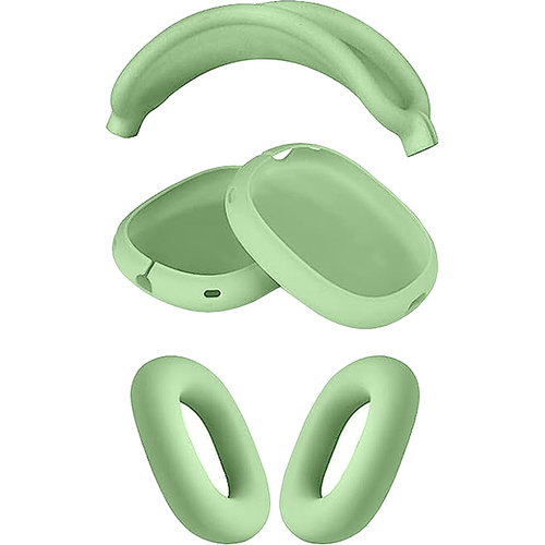 SaharaCase - Silicone Combo Kit Case for Apple AirPods Max Headphones - Green