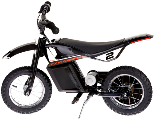 Razor - MX125 Dirt Rocket eBike w/ 5.3 Miles Max Operating Range and 8 mph Max Speed - Blue