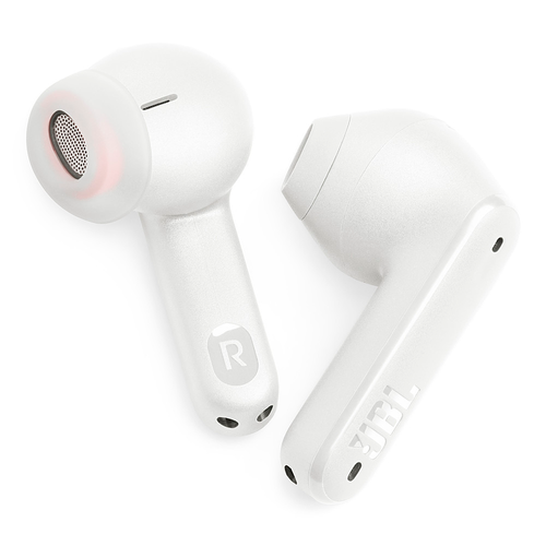 JBL - Tune Flex True Wireless Noise Cancelling Earbuds - White