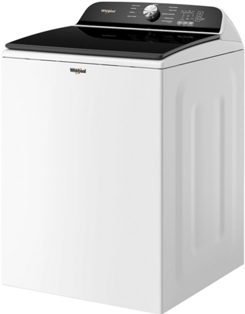 Whirlpool - 5.3 Cu. Ft. High Efficiency Top Load Washer with Deep Water Wash Option - White