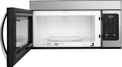 Insignia™ - 1.6 Cu. Ft. Over-the-Range Microwave - Stainless Steel