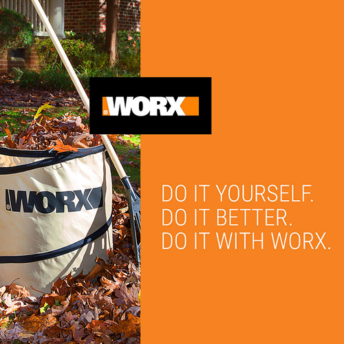 Worx WA0030 26 Gallon Collapsible Leaf Bin