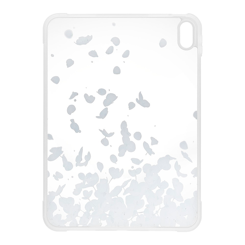 Insignia™ - Hard-Shell Snap-On Case for Apple iPad 10.9" 2022 (10th generation) - Falling Flower