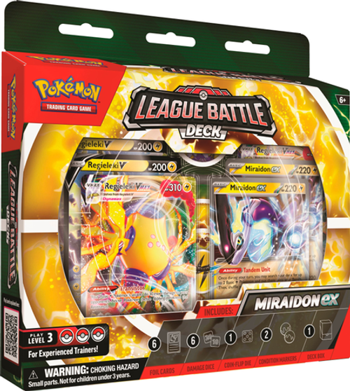 Pokémon - Miraidon ex League Battle Deck - Styles May Vary