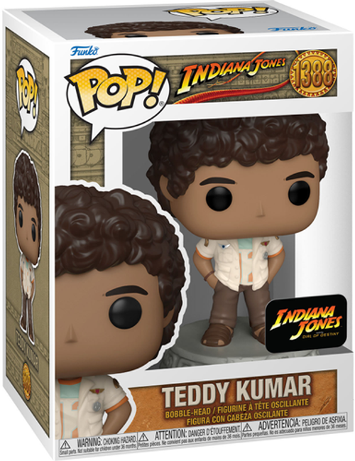 Funko - POP! Movies: Indiana Jones- Teddy Kumar
