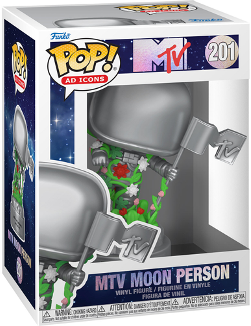 Funko - POP! Ad Icons: MTV 40th- Moon Person