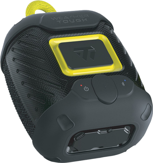 iHome - PLAYTOUGH Mini Bluetooth Rechargeable Waterproof Speaker with Mega Battery - Black
