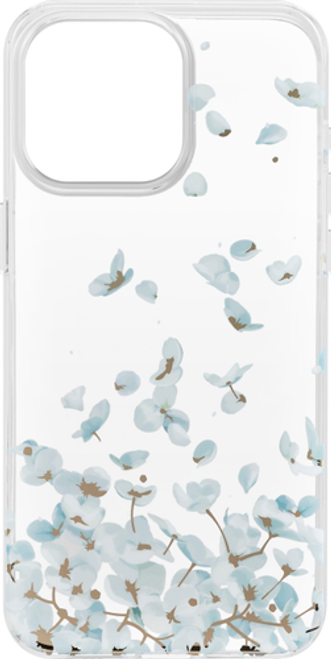 Insignia™ - Hard-Shell Case for iPhone 15 Pro Max - Falling Flower