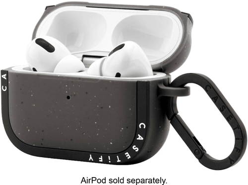Casetify - Ultra Impact AirPods Case for Apple AirPods Pro (2nd Generation) - Matte Charcoal