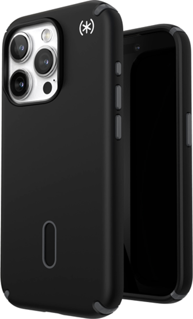 Speck - Presidio2 Pro ClickLock Case with Magsafe for Apple iPhone 15 Pro - Black