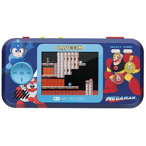 dreamGEAR - Mega Man Portable Gaming System (6 games in 1) - Blue