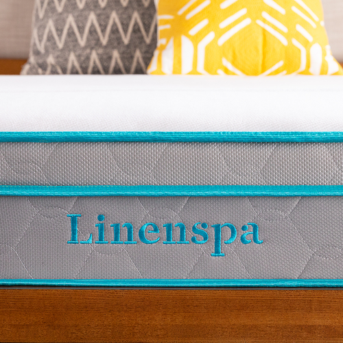 Linenspa Essentials - 10-inch Hybrid Mattress - Queen - White