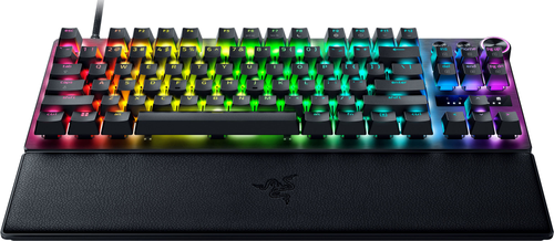 Razer - Huntsman V3 Pro TKL Wired Analog Optical Esports Keyboard with Rapid Trigger and Adjustable Actuation - Black