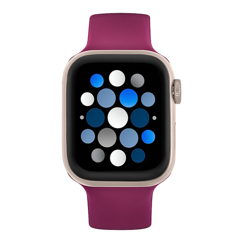 Insignia™ - Silicone Band for Apple Watch 38mm, 40mm and 41mm (All Series) - Astro Dust