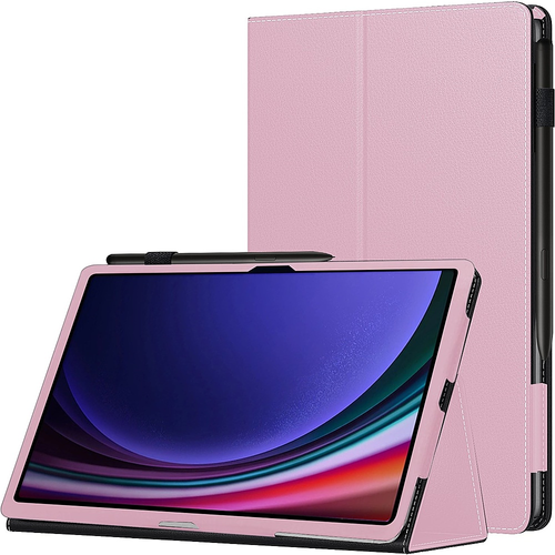 SaharaCase - Bi-Fold Folio Case for Samsung Galaxy Tab S9 - Pink