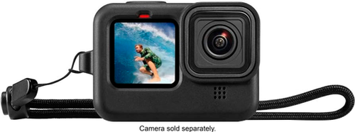 Digipower - Black Silicone Sleeve Case for Gopro Hero12 / Hero11 / Hero10 / Hero9 Black