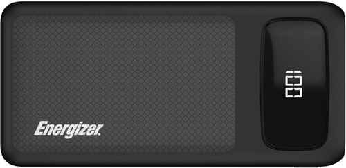 Energizer - Ultimate Lithium 10,000 mAh 22.5W PD USB-C Universal Portable Battery Charger Power Bank with LCD Display - Black