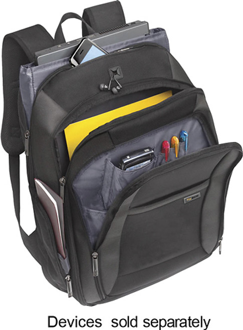 Solo - CheckFast Laptop Backpack - Black