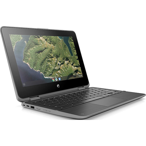 HP Chromebook x360 11 G2 Laptop, Celeron N4100 1.1GHz, 4GB, 32GB SSD, 11.6" HD, Chrome OS, CAM, TOUCH, A GRADE - Gray