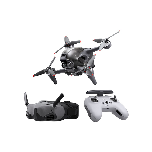 DJI - Geek Squad Certified Refurbished FPV Explorer Combo Drone with Remote Control and Goggles Integra - Gray
